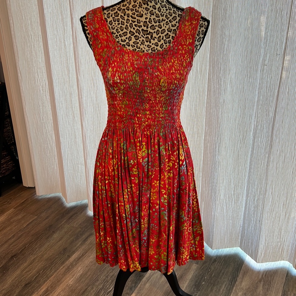 Go Fish Smocked sundress - excellent condition size small
